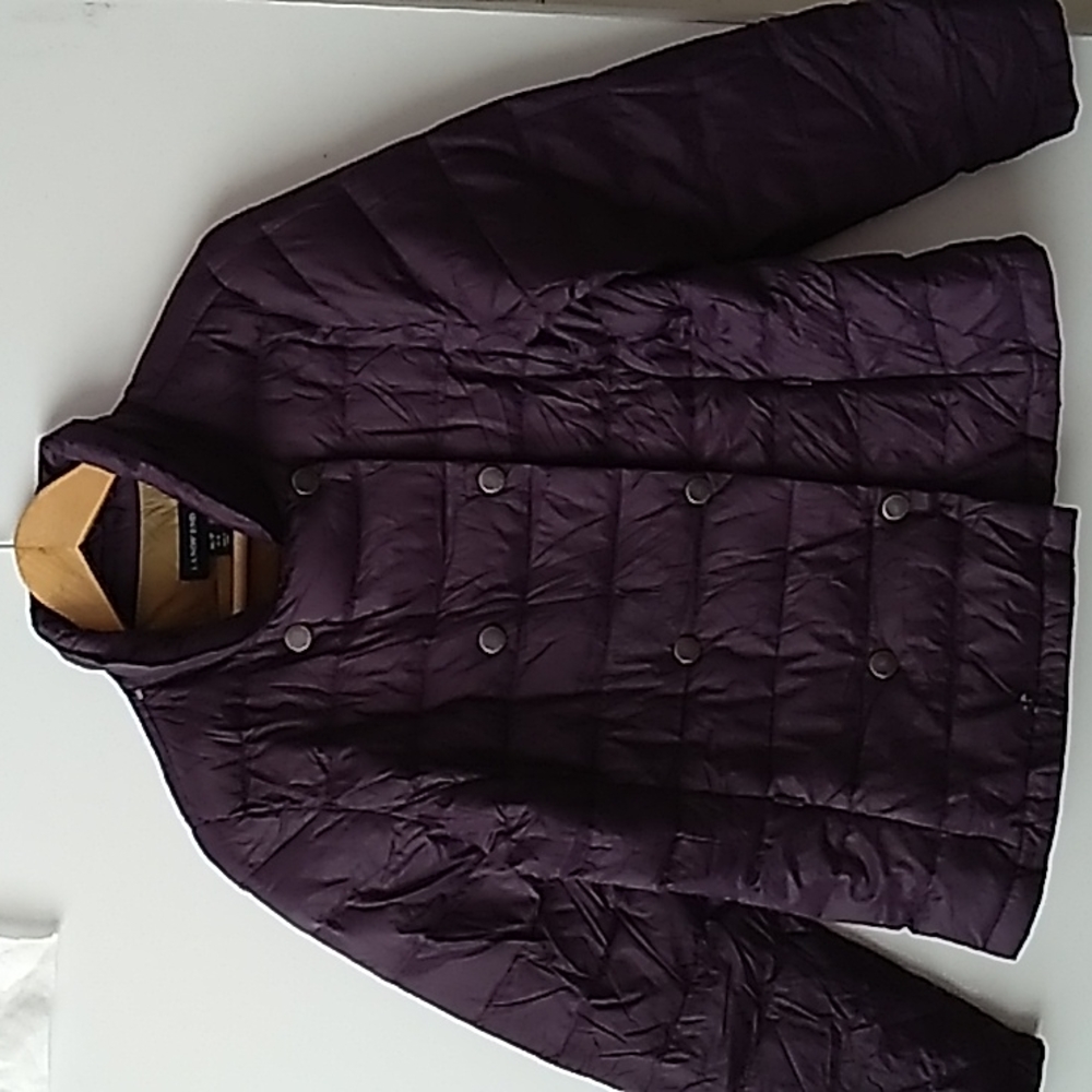 Land's End Purple women's down jacket MP